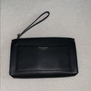 KATE SPADE black clutch